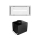 Okap kuchenny GLOBALO SAREDO 60.1 WHITE + TW 2.1